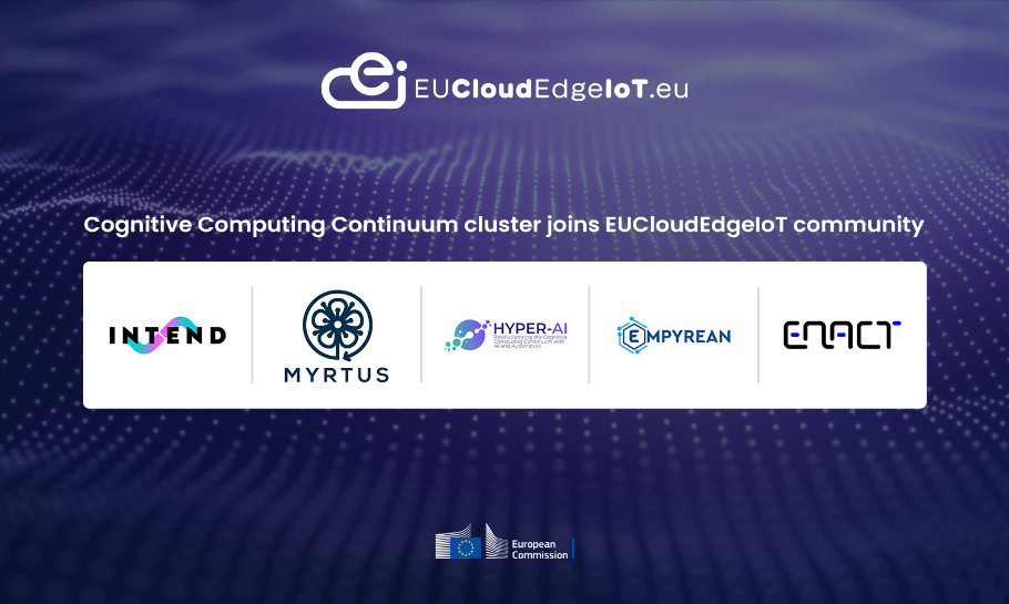 Introducing the latest cluster to join the EUCloudEdgeIoT (EUCEI) community: the Cognitive Computing Continuum!