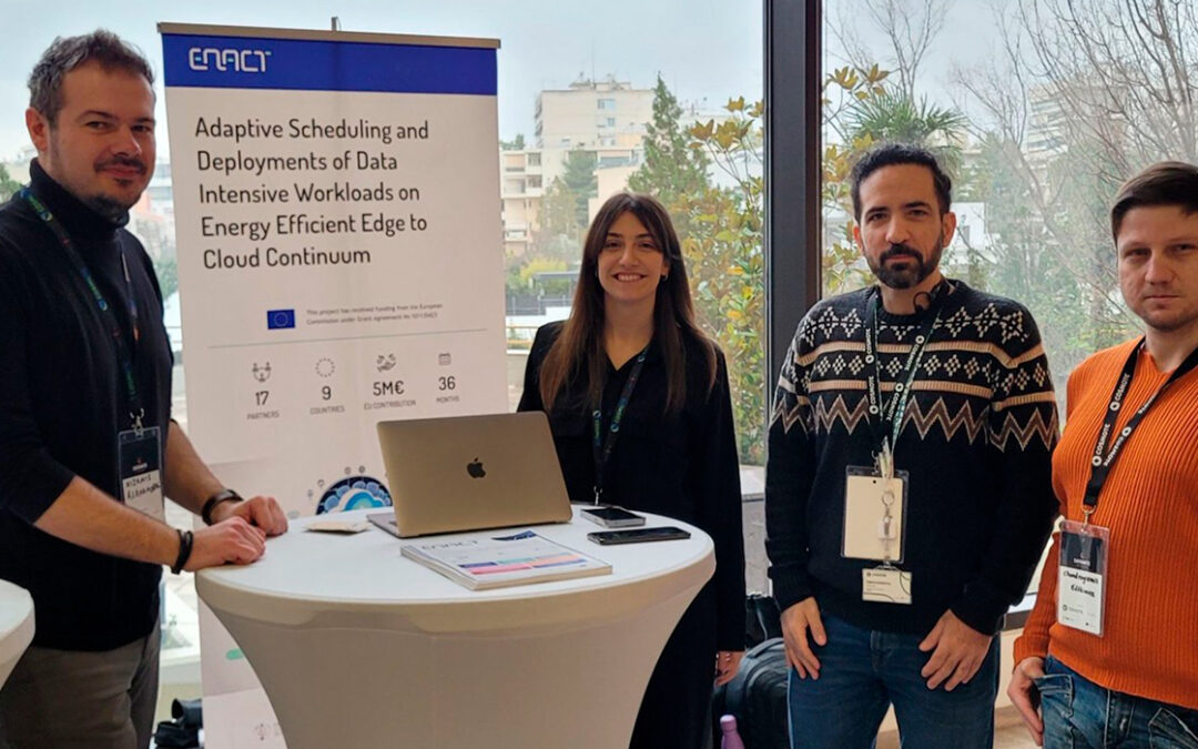 ENACT Showcases Cognitive Computing Continuum Vision at the DATAMITE Meet-up in Athens